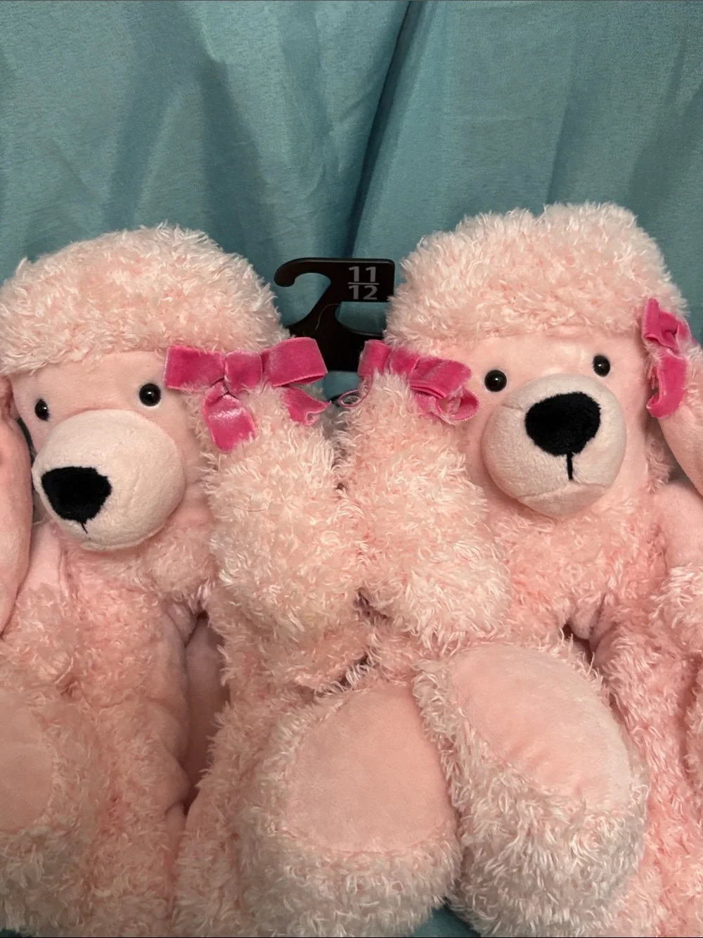 Wonder Nation Pink Poodle Slippers